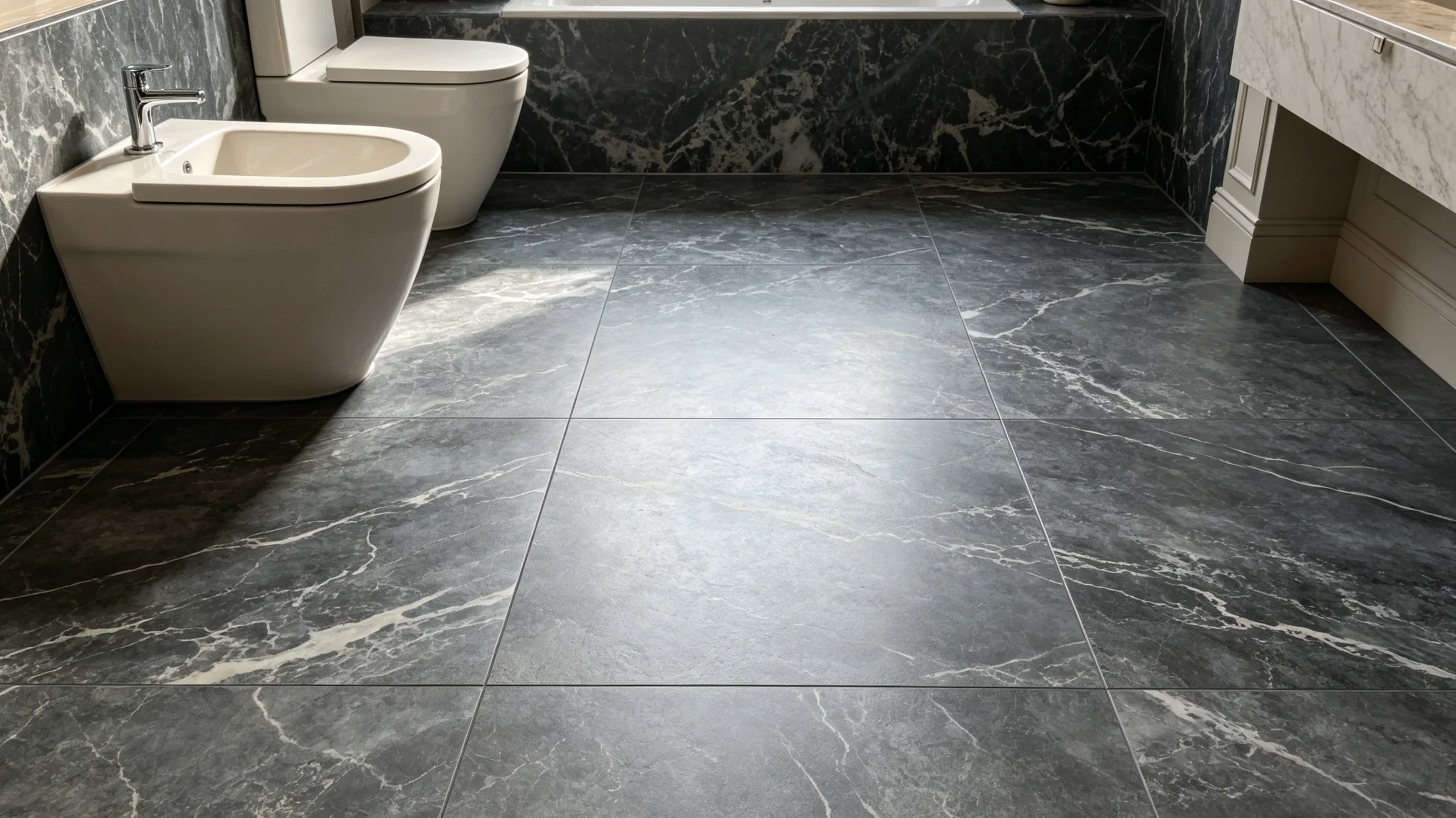 Afrodit Rq Marble Bathroom Floor
