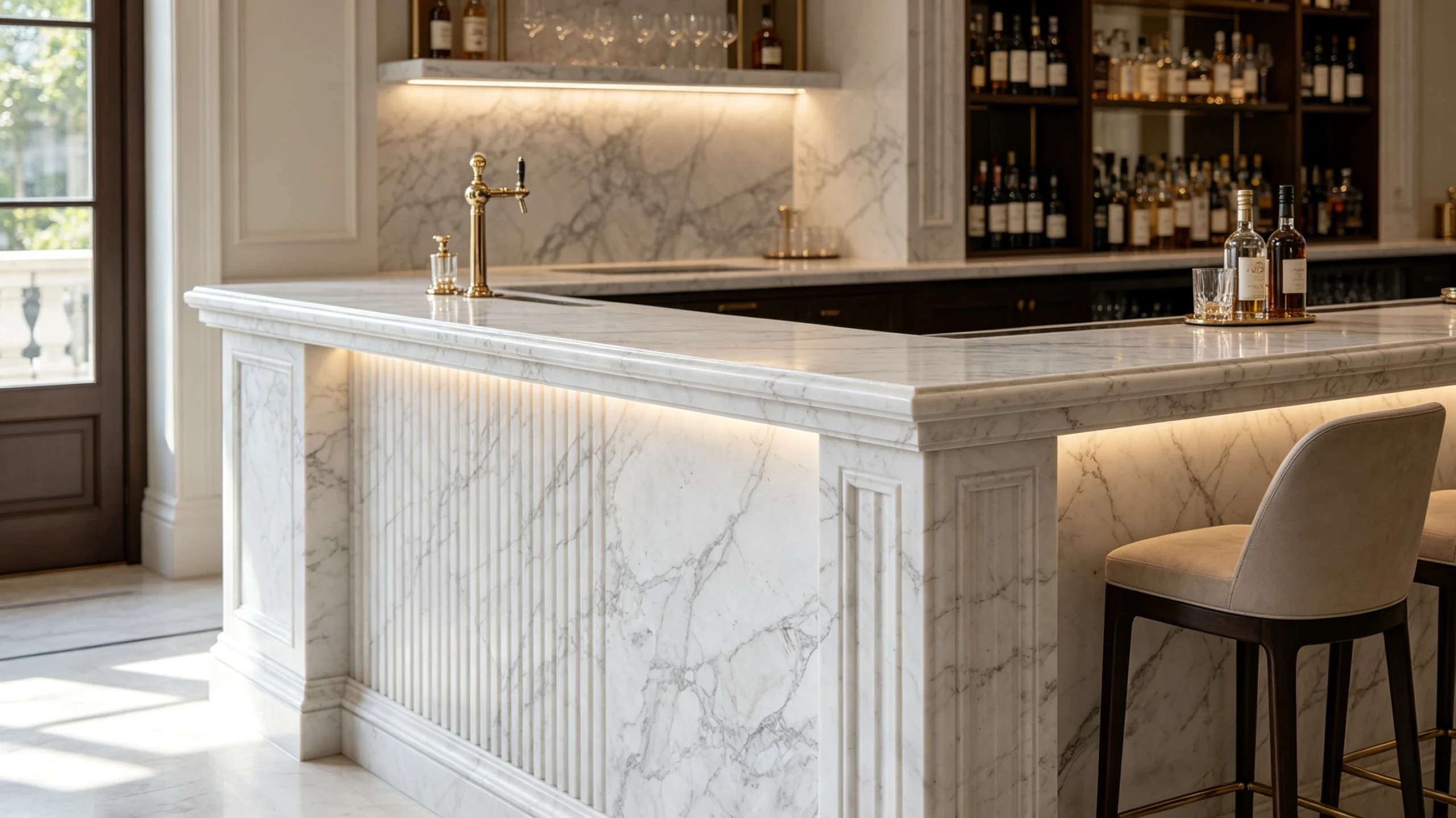 Alba Pietra Zucchi Stones Marble Bar