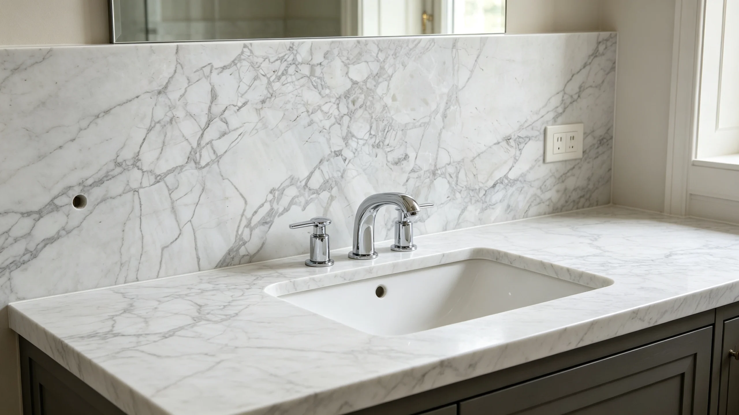 Alba Pietra Zucchi Stones Marble Bathroom Backsplash