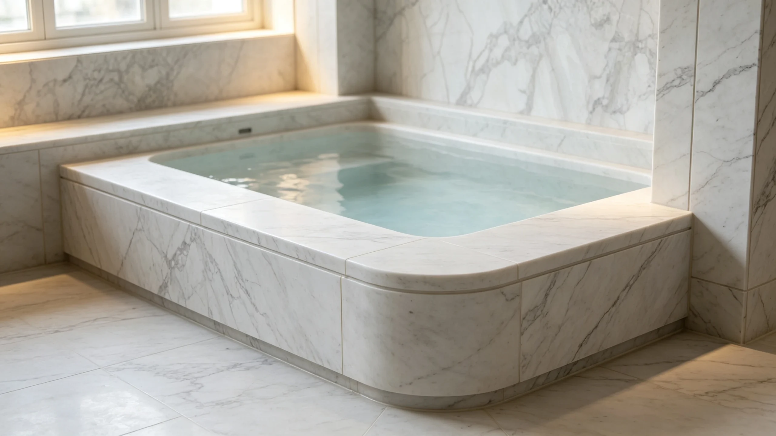 Alba Pietra Zucchi Stones Marble Hot-tub Surround