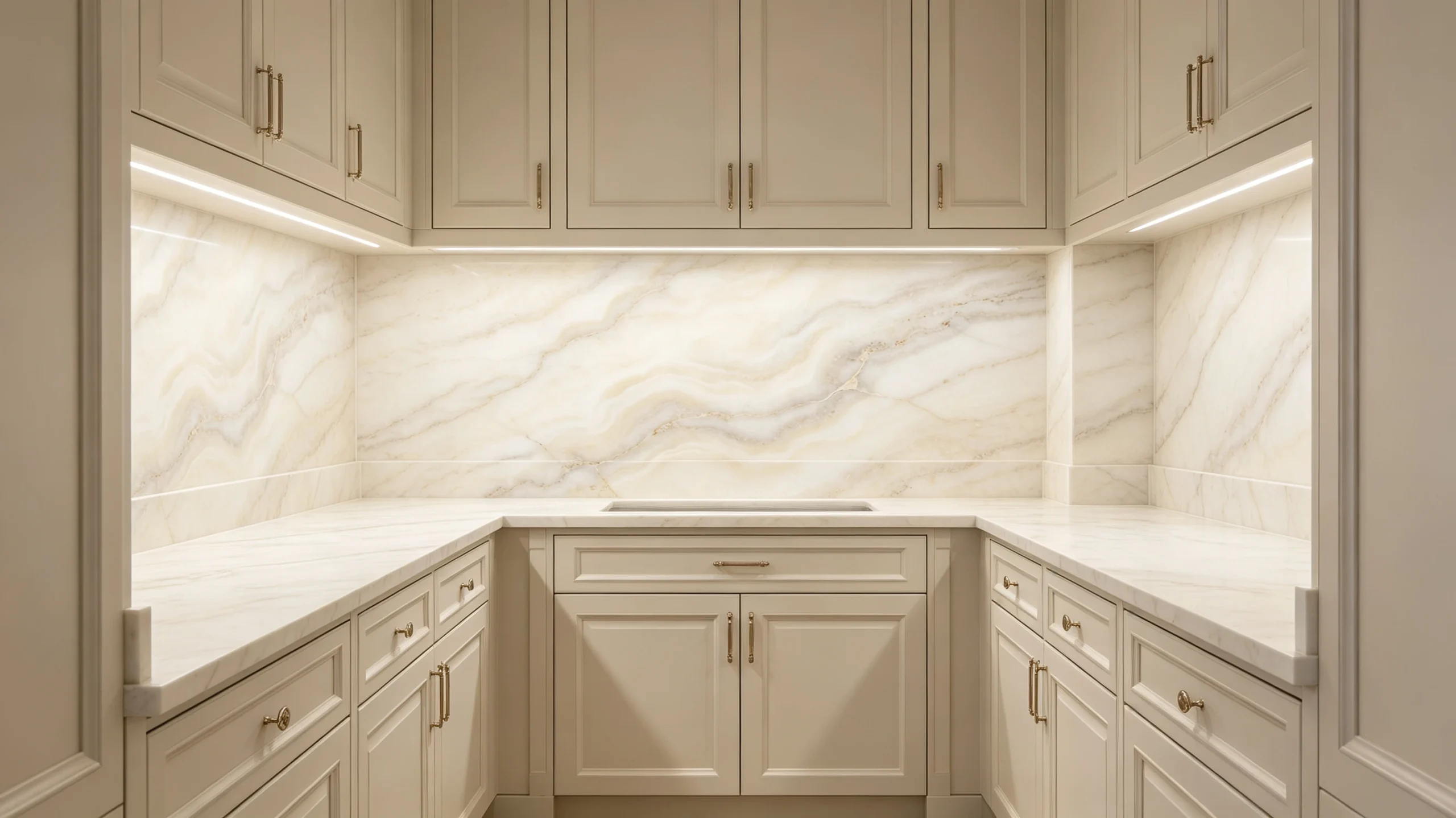 Austral Dream Marble Butler Pantry