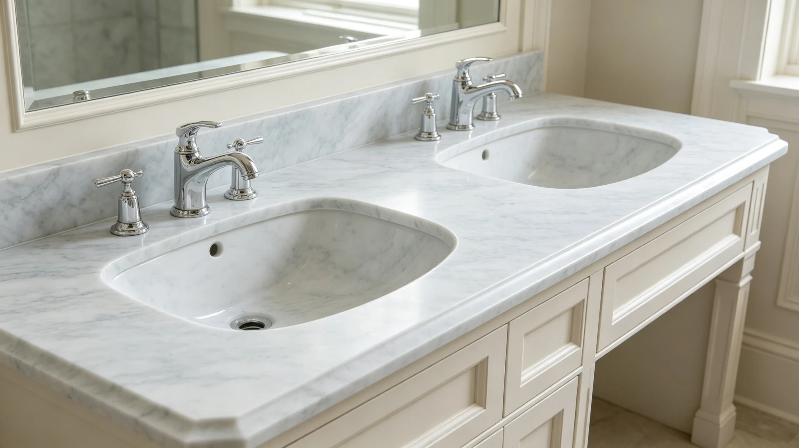 Bateig Azul Marble Bathroom Vanity