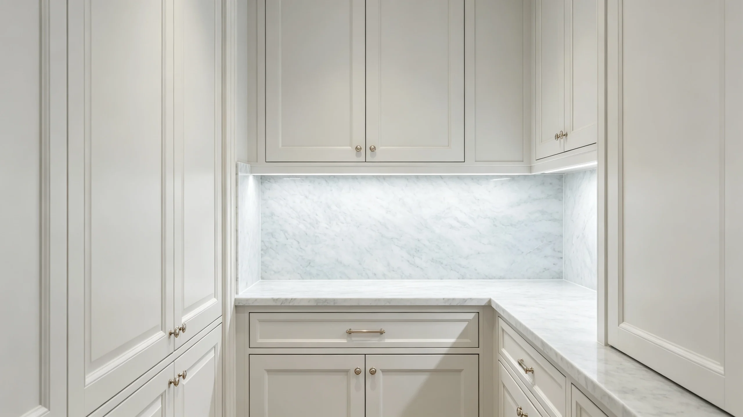 Bateig Azul Marble Butler Pantry