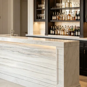 Bianco Ibiza Marble Bar