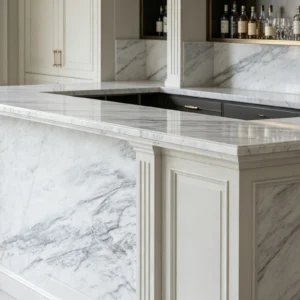 Bianco Sarda Zucchi Stones Marble Bar