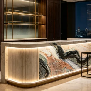 Botticelli Zucchi Stones Marble Bar