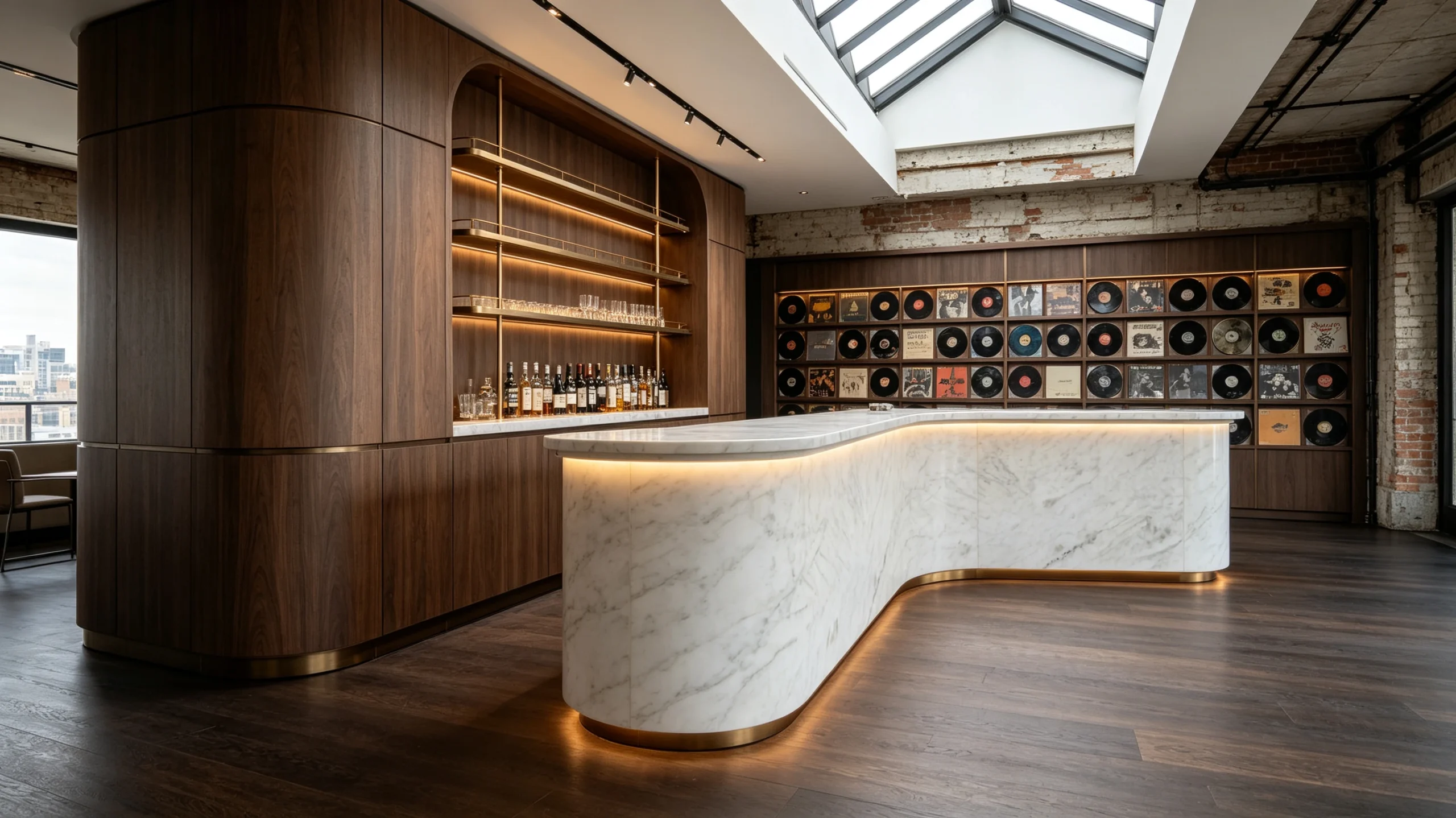 Calacatta Berrini Zucchi Stones Marble Bar