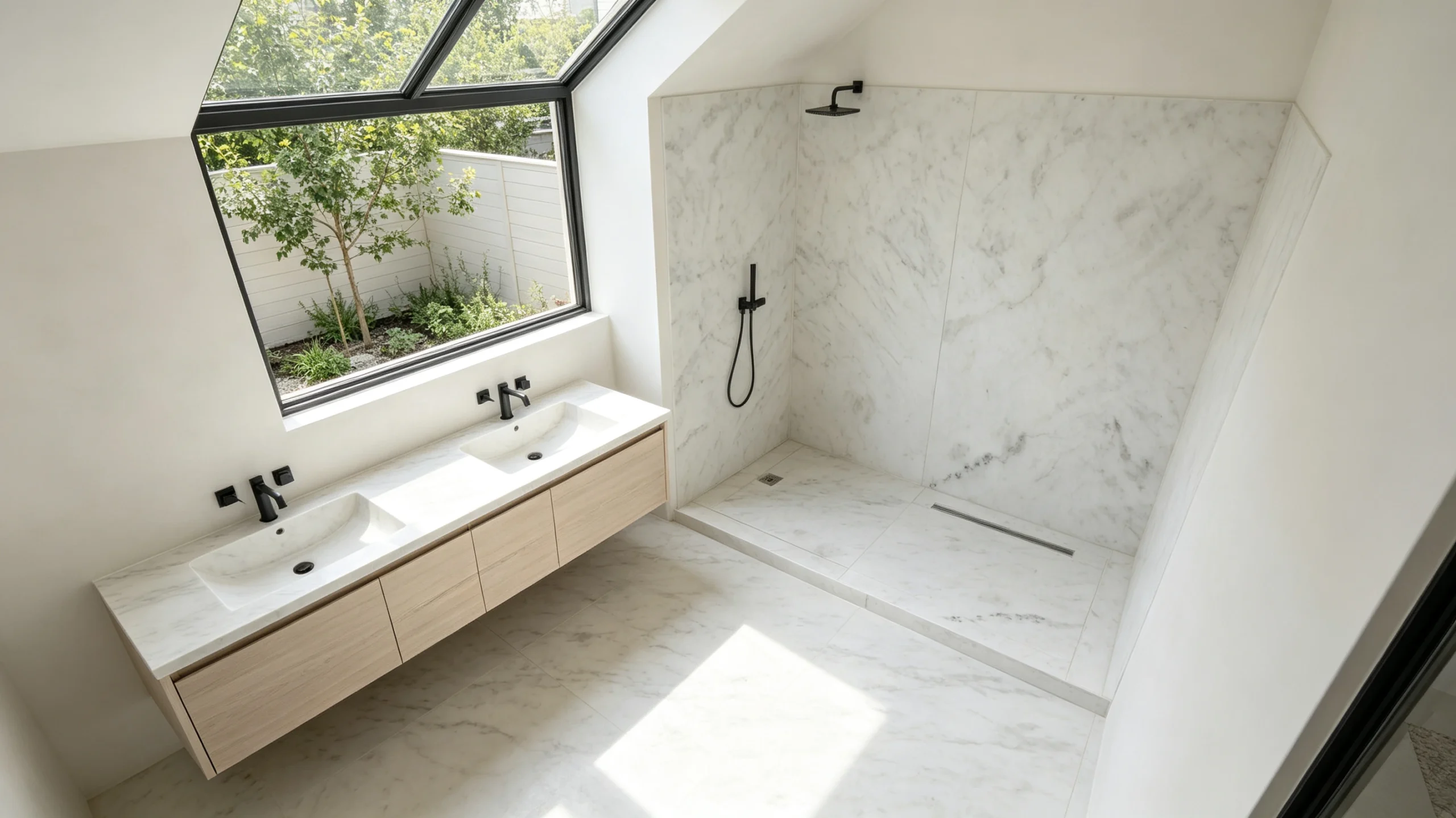 Calacatta Berrini Zucchi Stones Marble Bathroom Floor