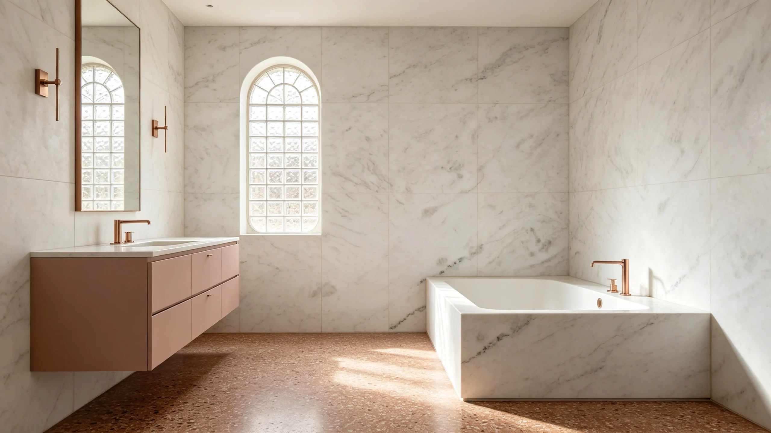 Calacatta Berrini Zucchi Stones Marble Bathroom Wall