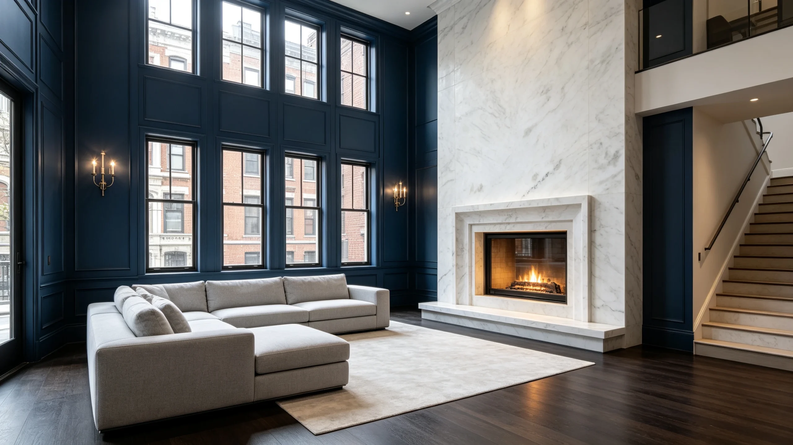 Calacatta Berrini Zucchi Stones Marble Fireplace Surround