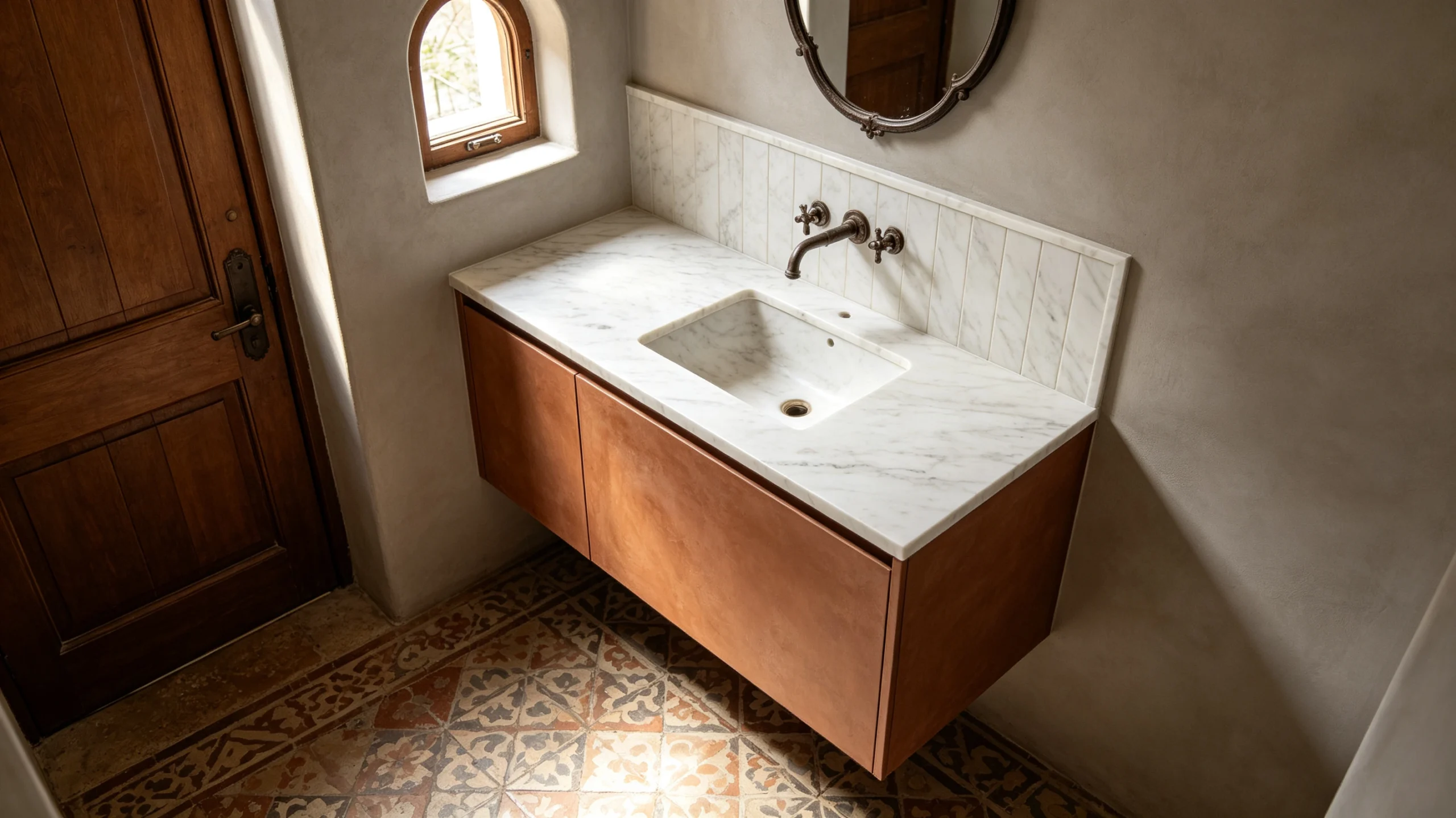 Calacatta Berrini Zucchi Stones Marble Wash Station