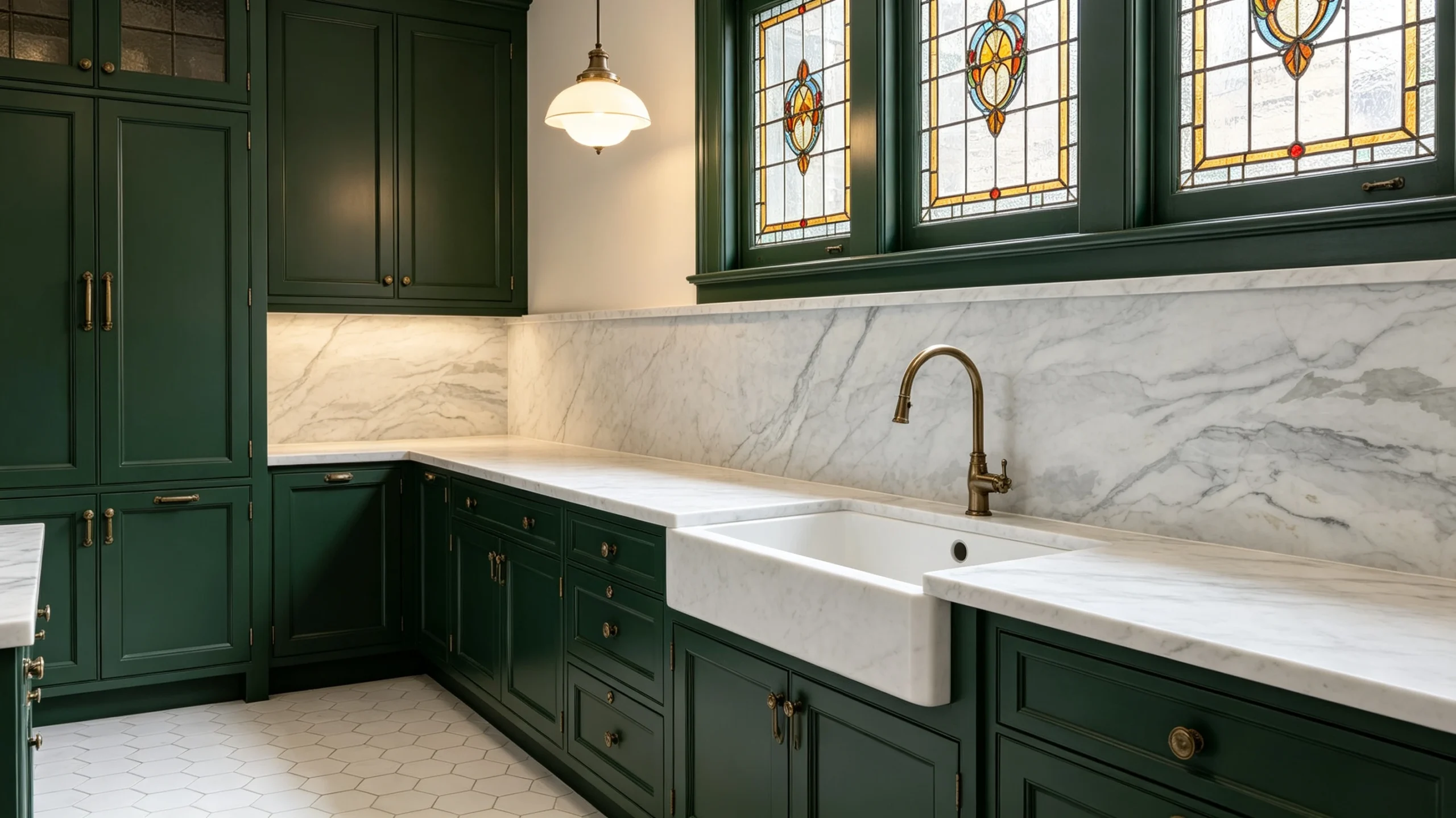 Calacatta Camouflage Honed Stone Basyx Marble Kitchen Backsplash