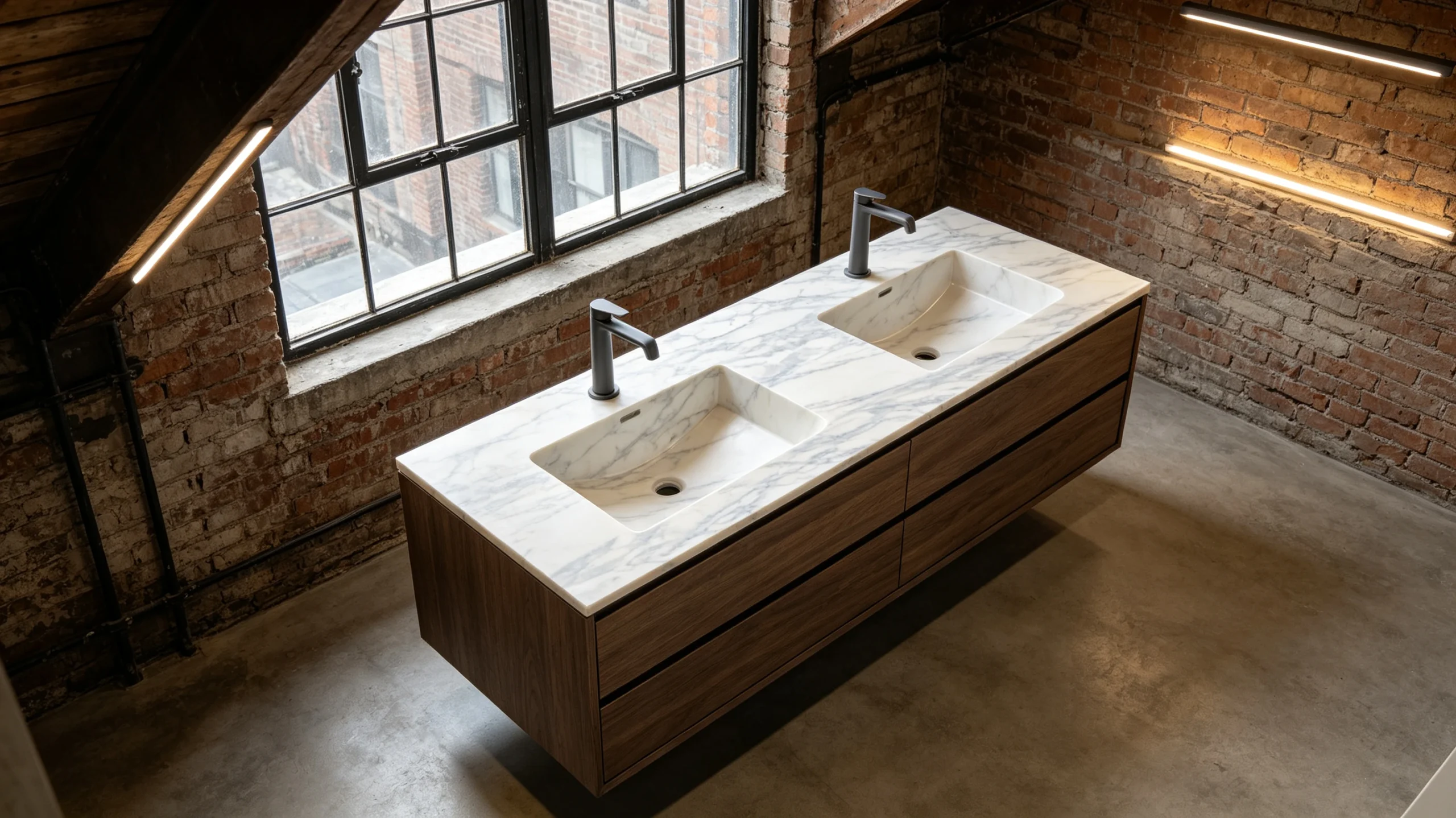 Calacatta Carrara Rq Marble Bathroom Vanity