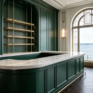 Calacatta Columbus Zucchi Stones Marble Bar