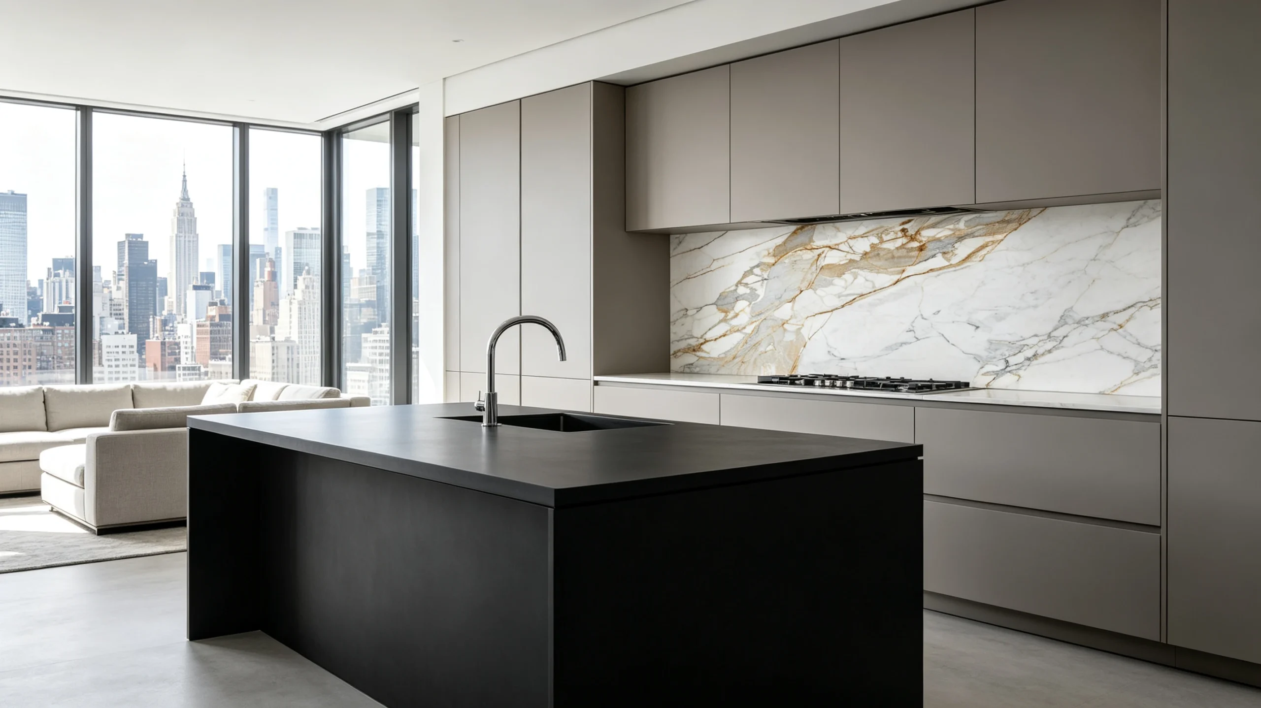 Calacatta Macchia Vecchia Honed Premium Marbl Marble Kitchen Backsplash