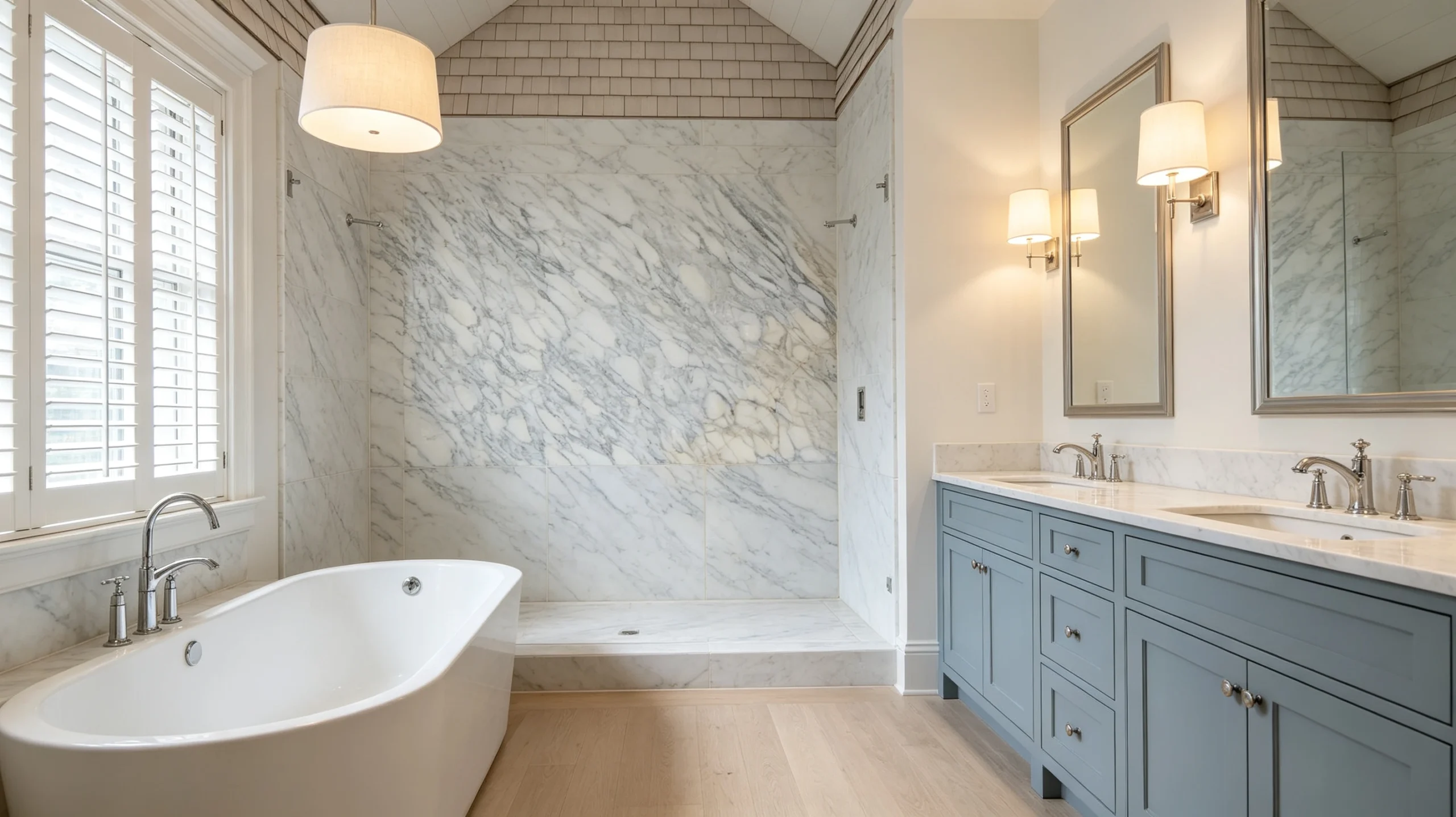 Calacatta Tucci Rq Marble Bathroom Wall