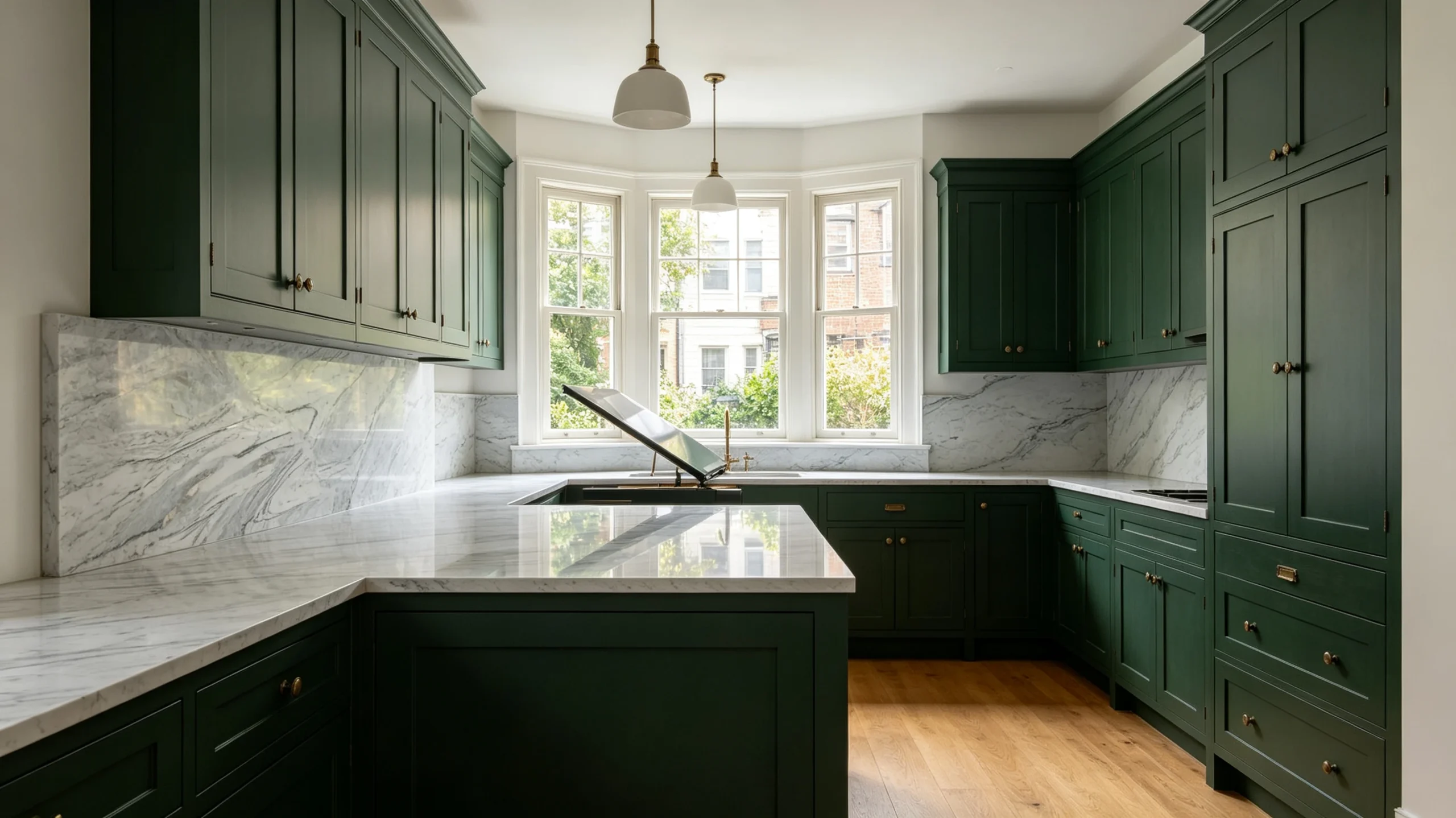 Circo White Zucchi Stones Marble Butler Pantry