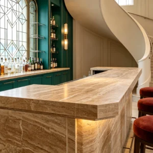Gloria Venato Zucchi Stones Marble Bar