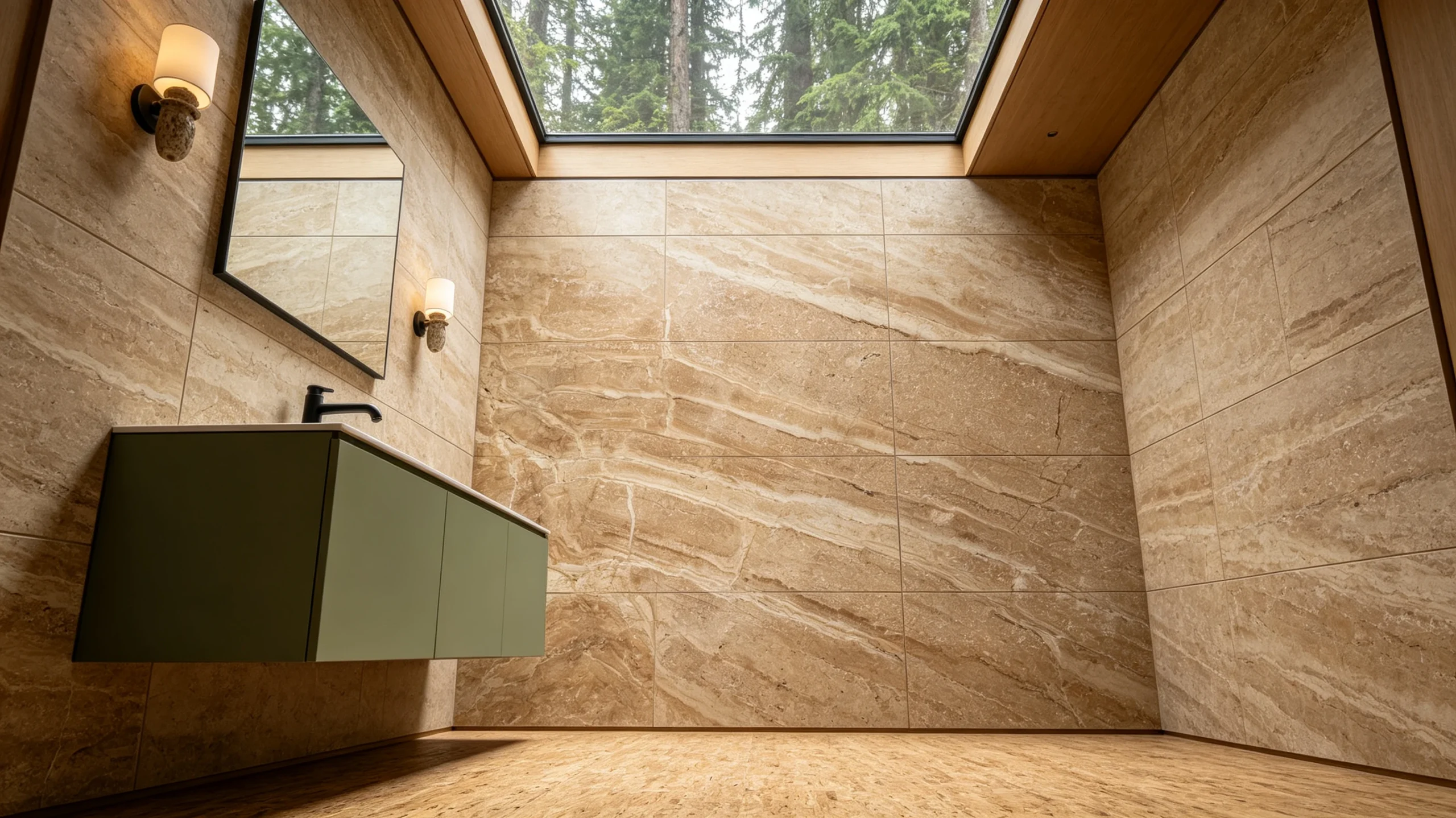 Gloria Venato Zucchi Stones Marble Bathroom Wall