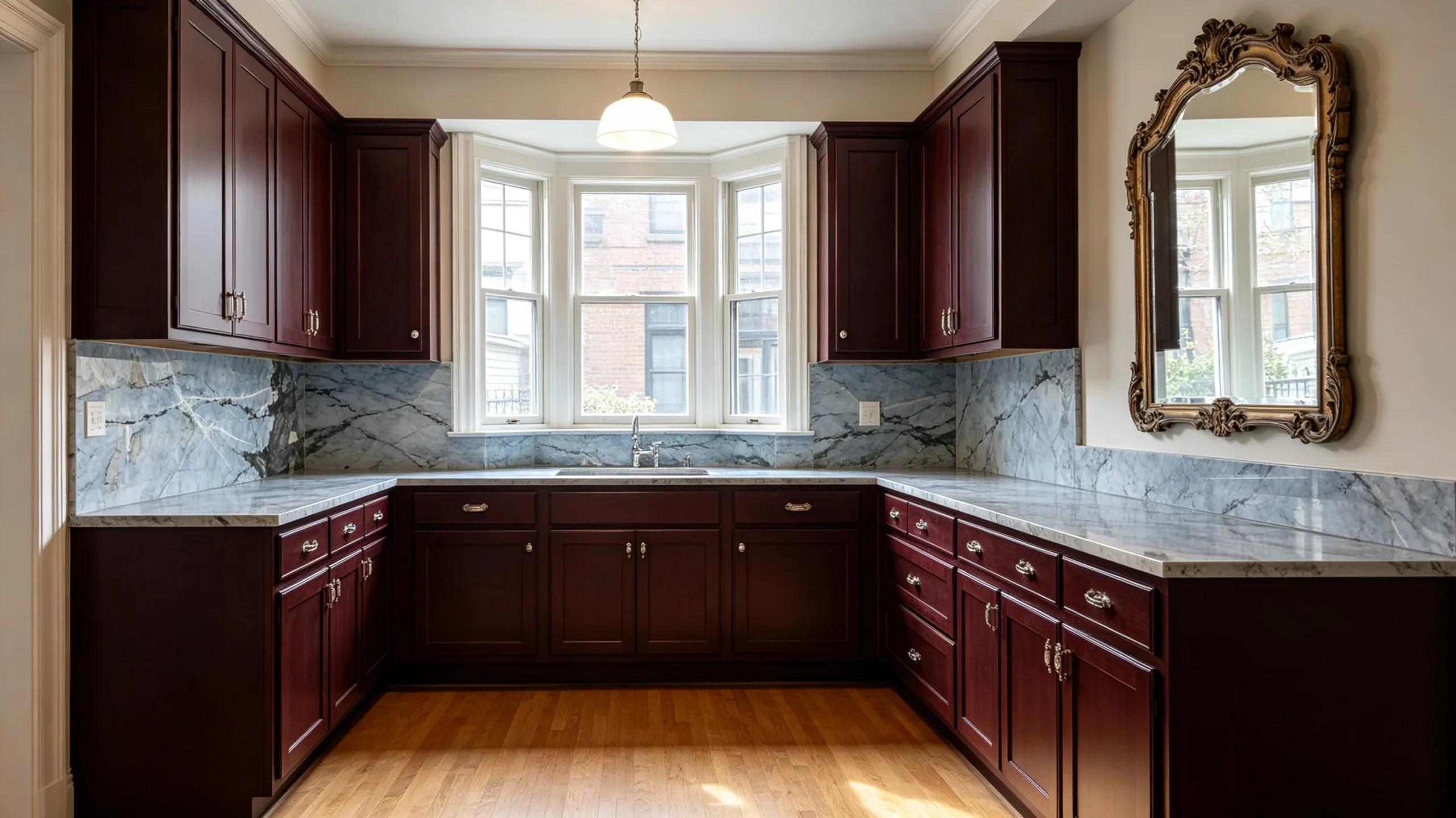 Iceberg Blue Rq Marble Butler Pantry