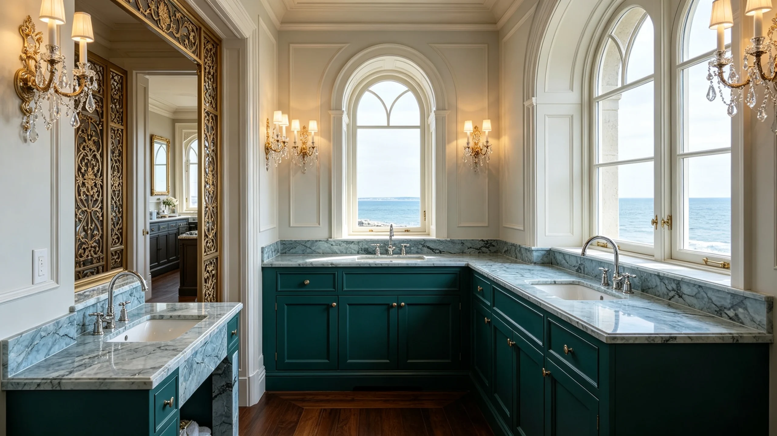 Iceberg Blue Rq Marble Wash Station