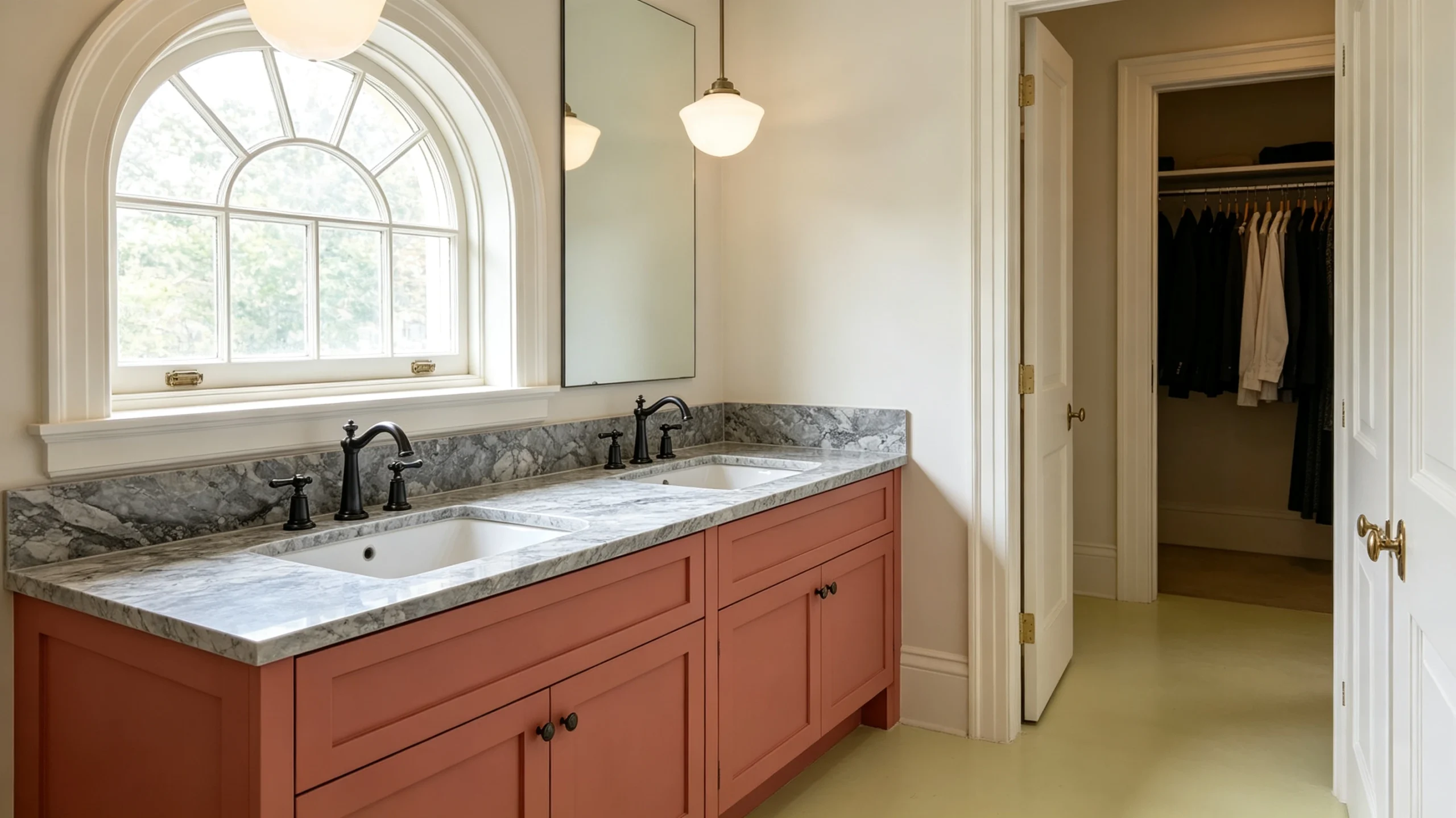Invisible Grey Rq Marble Bathroom Vanity