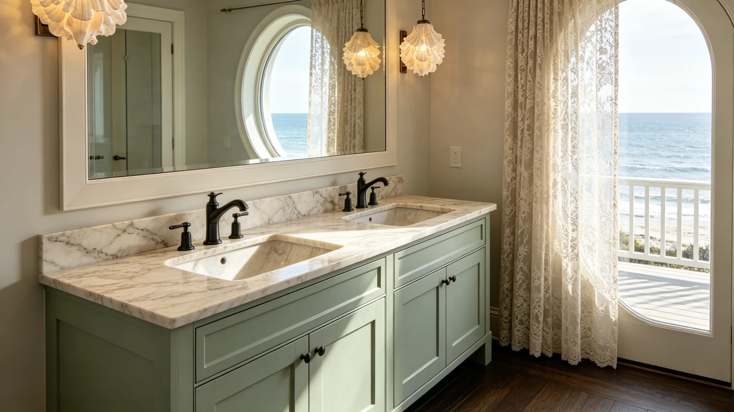 Leopard Rq Marble Bathroom Vanity