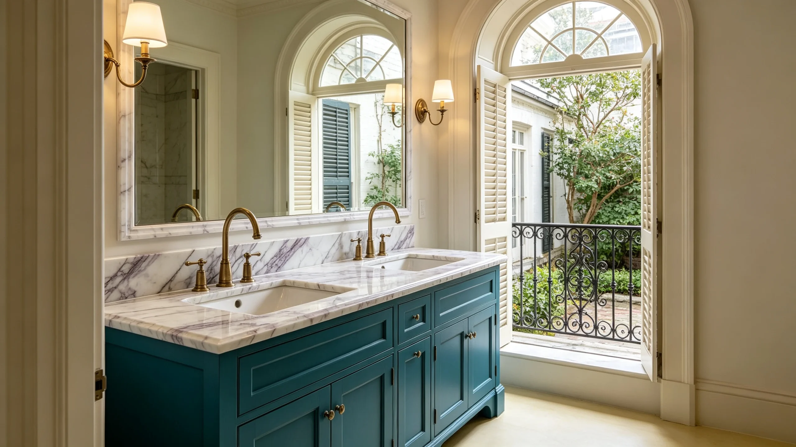 Lilac New York Rq Marble Bathroom Vanity