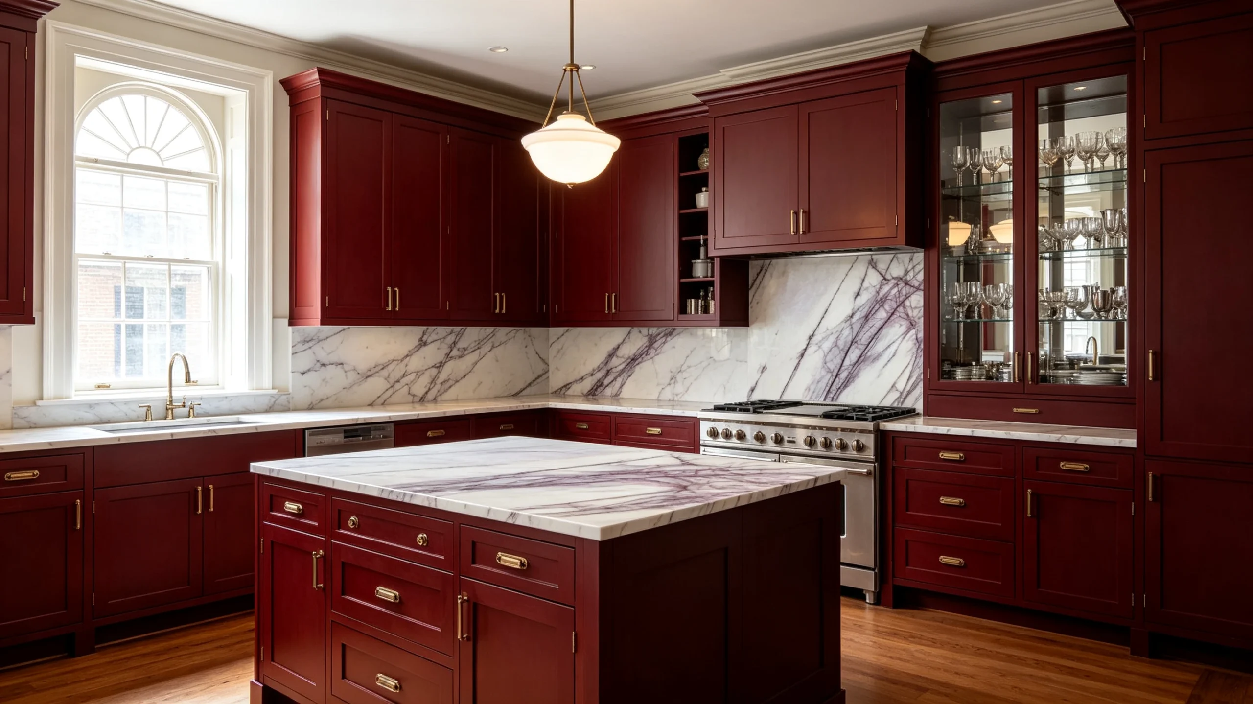 Lilac New York Rq Marble Butler Pantry