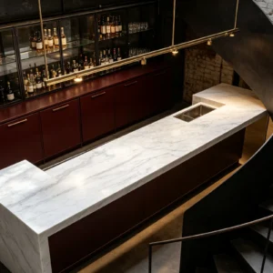 Michelangelo Calacatta Zucchi Stones Marble Bar