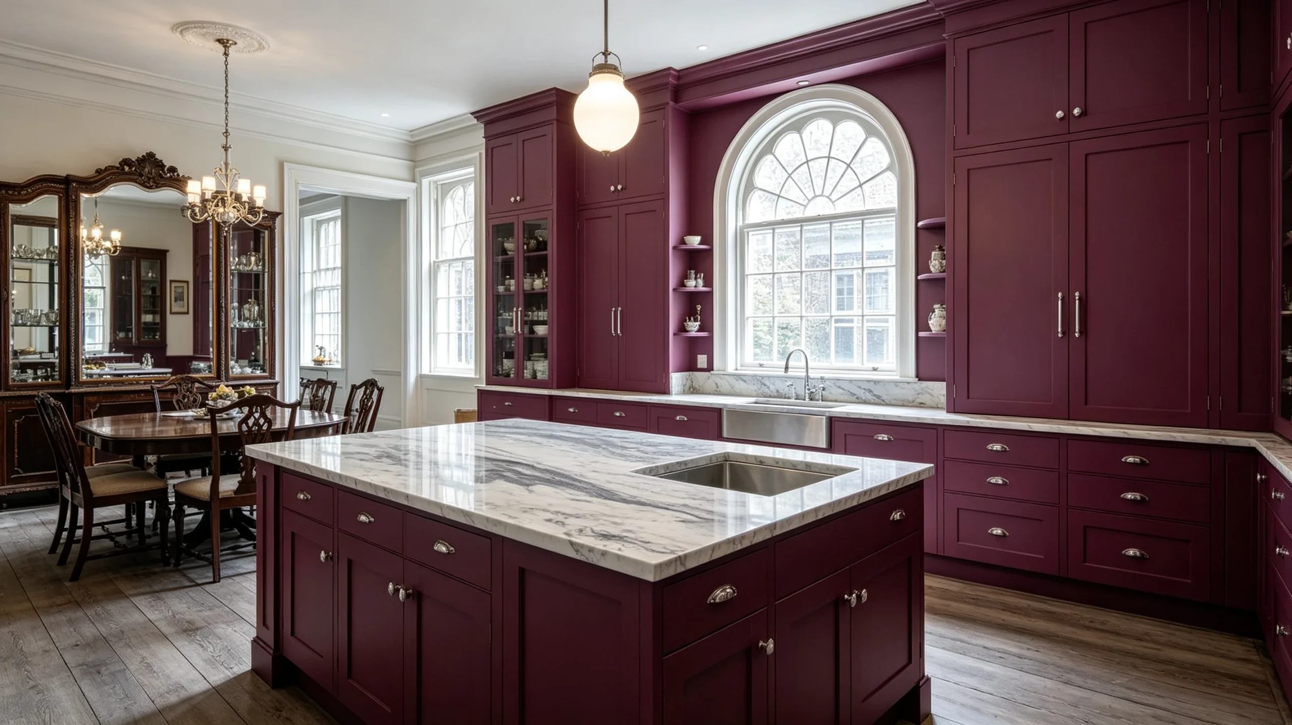 Mont Blanc Dolce Rq Marble Butler Pantry