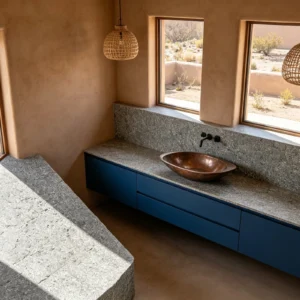 Pebble Grey Rq Marble Bathroom Backsplash