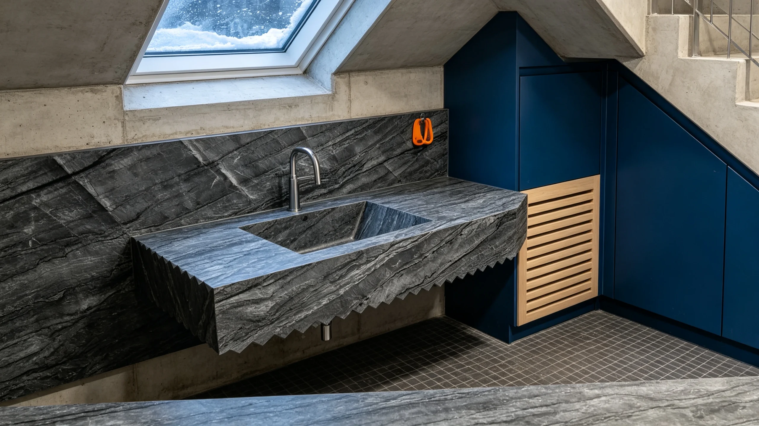 Platinus Marble Wash Station