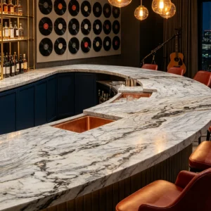 Portinari Zucchi Stones Marble Bar
