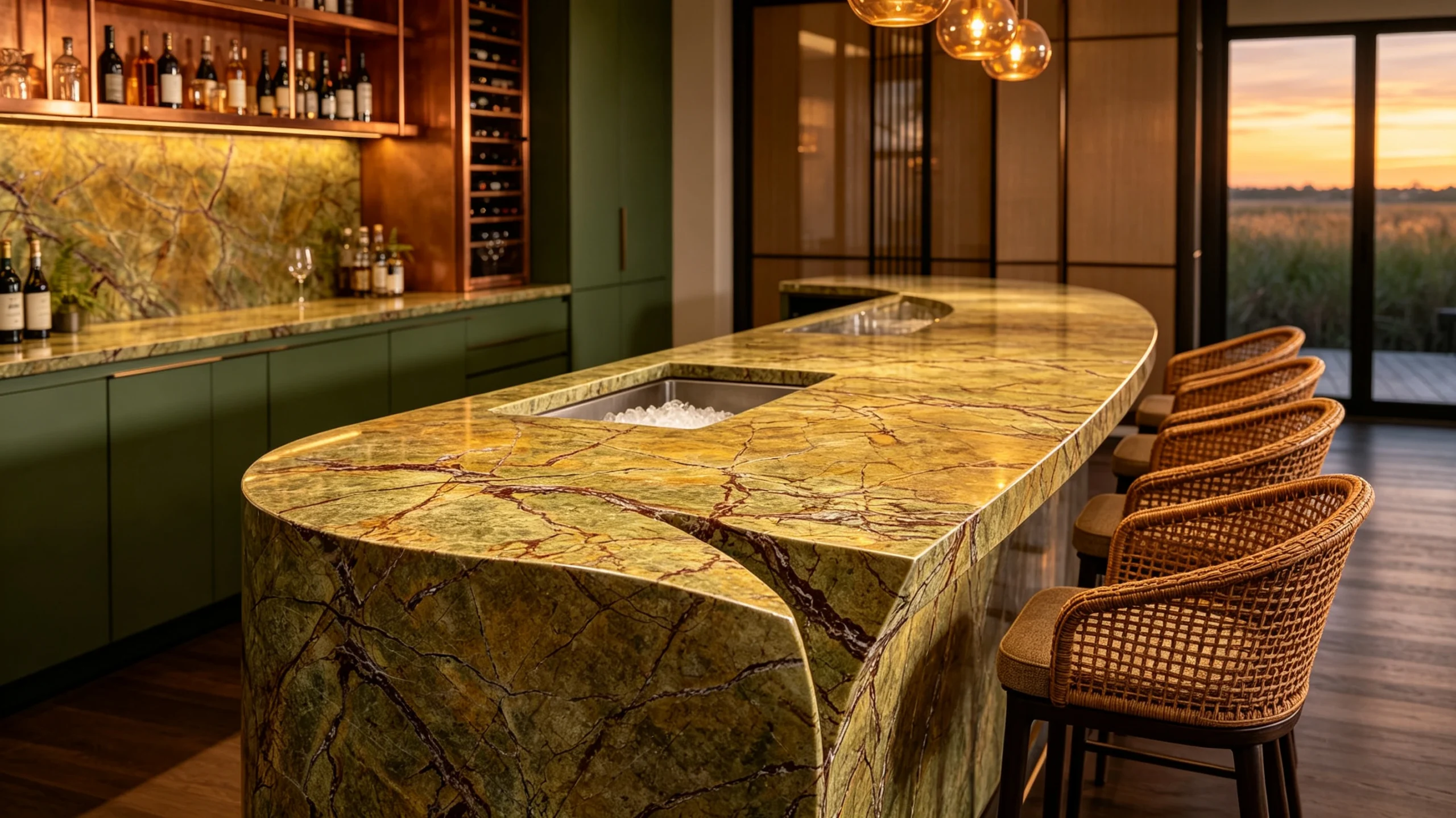 Rain Forest Marble Bar