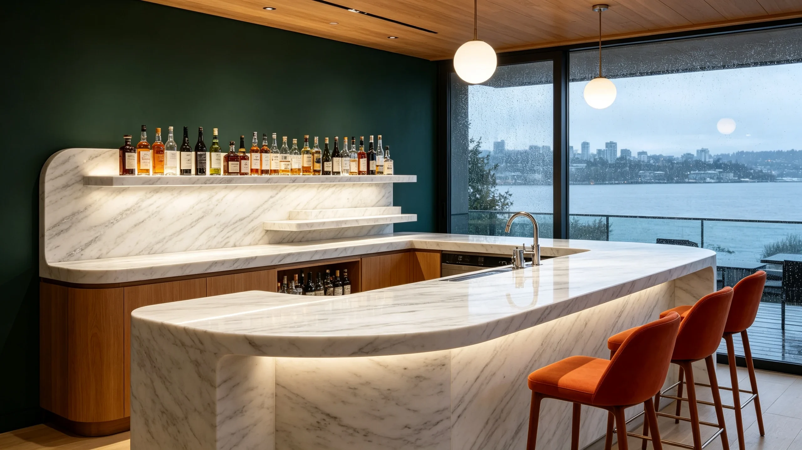 Shadow Storm Zucchi Stones Marble Bar