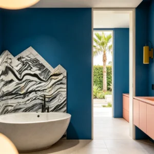 Silver Dream Rq Marble Bathroom Backsplash