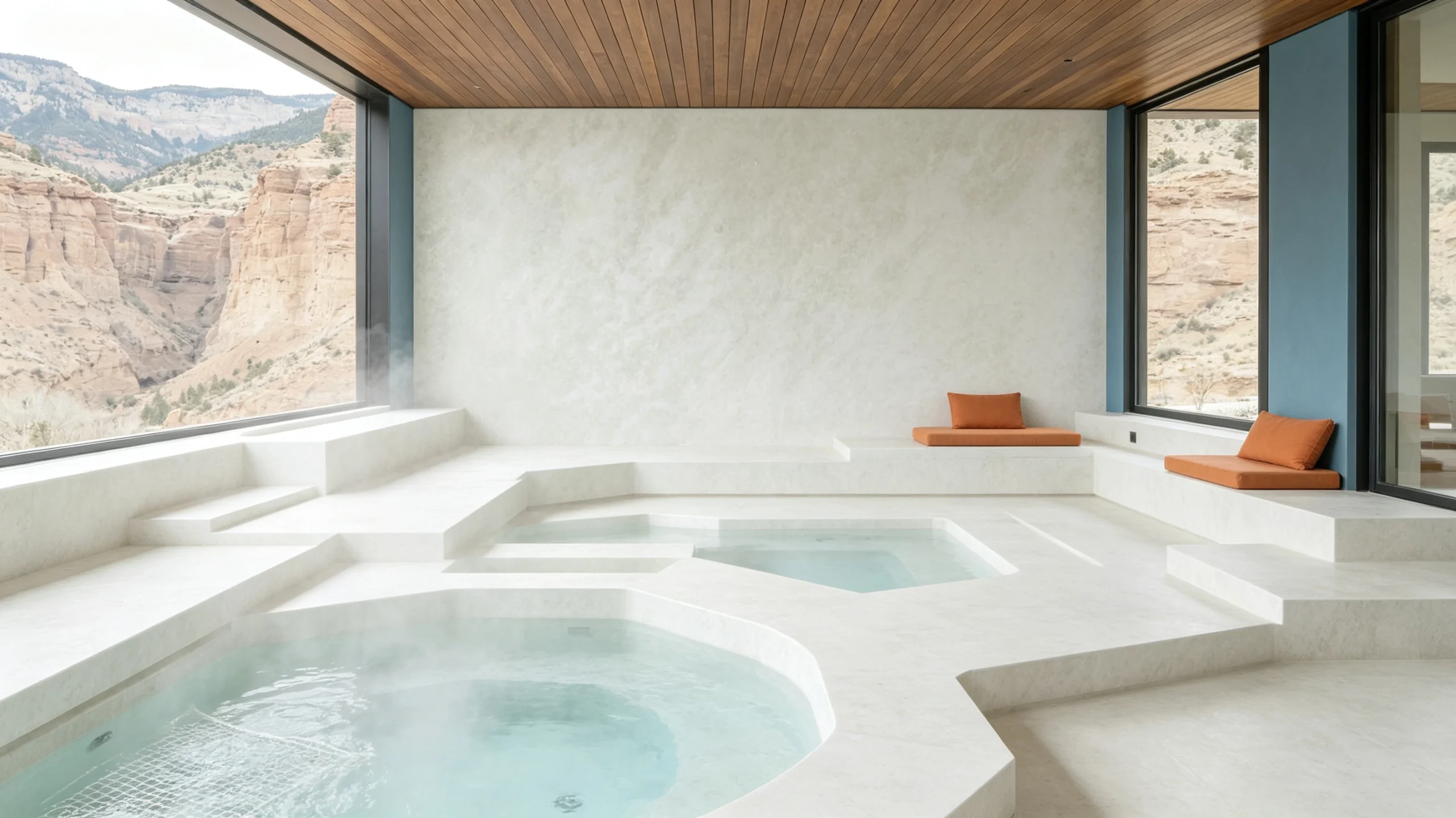 Sparkling Marble Hot-tub Surround
