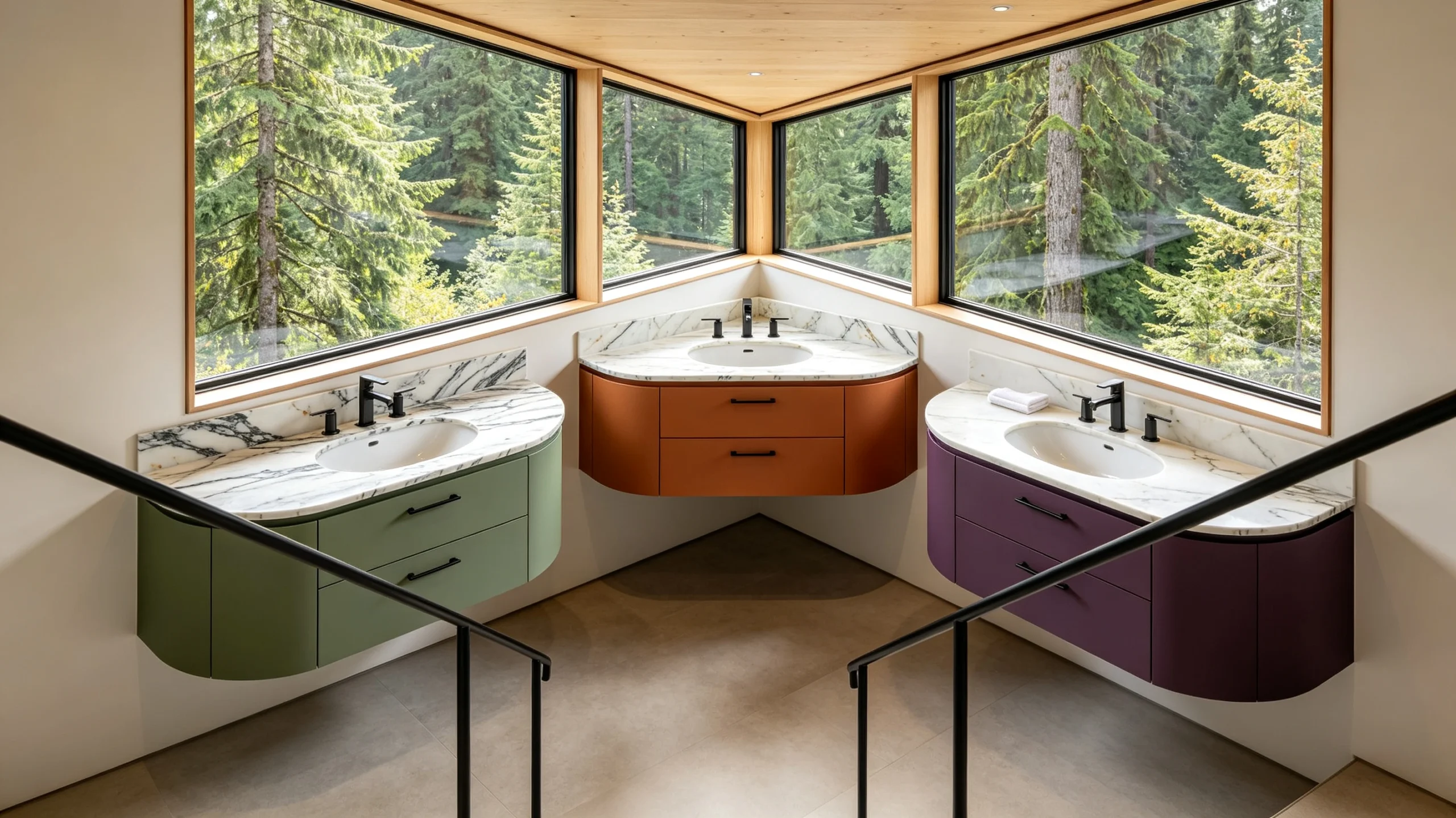 Statuario Antico Rq Marble Bathroom Vanity
