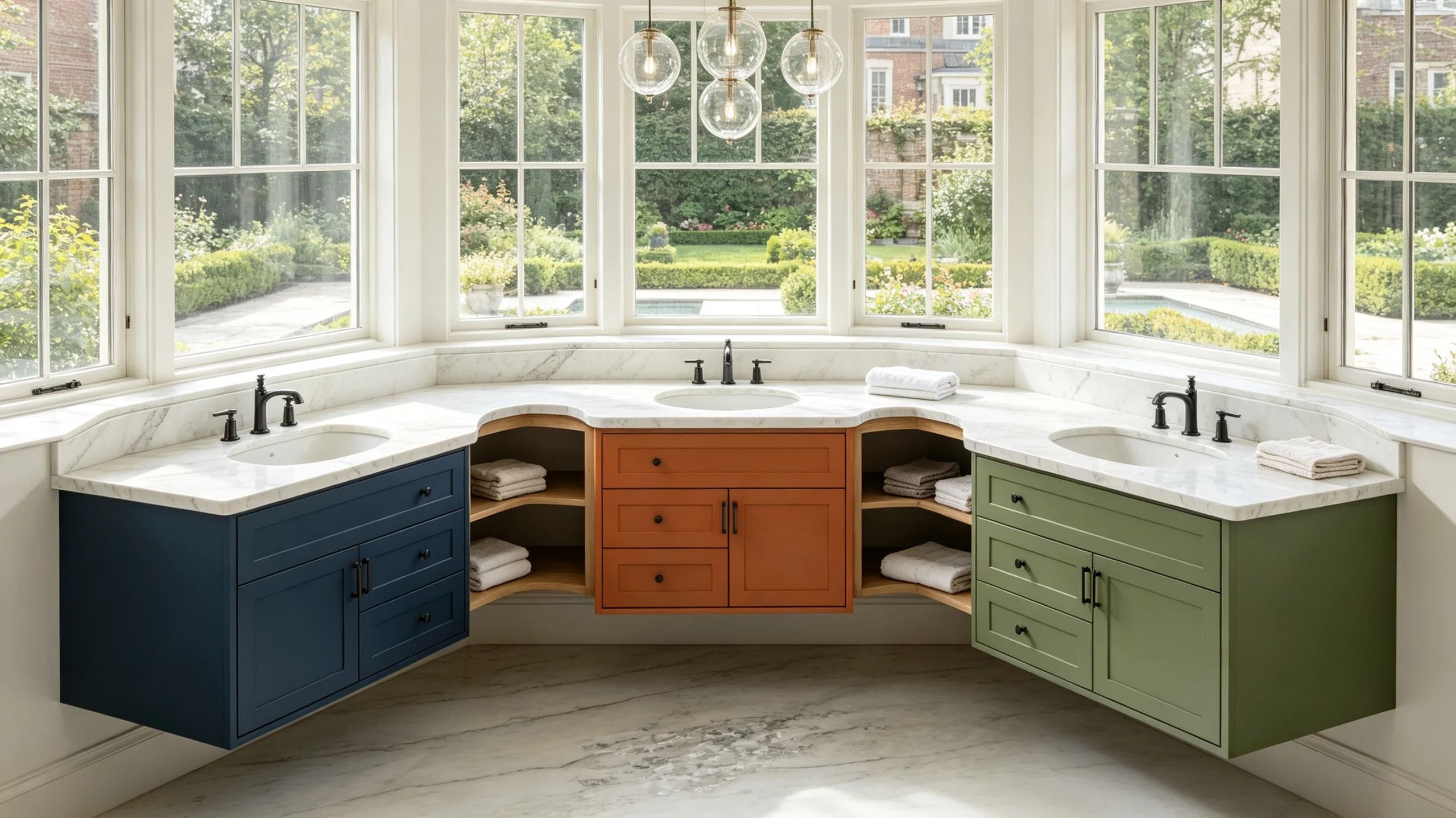 Statuario Super Extra Rq Marble Bathroom Vanity