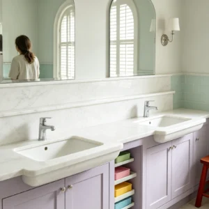 Statuary Rq Marble Bathroom Backsplash