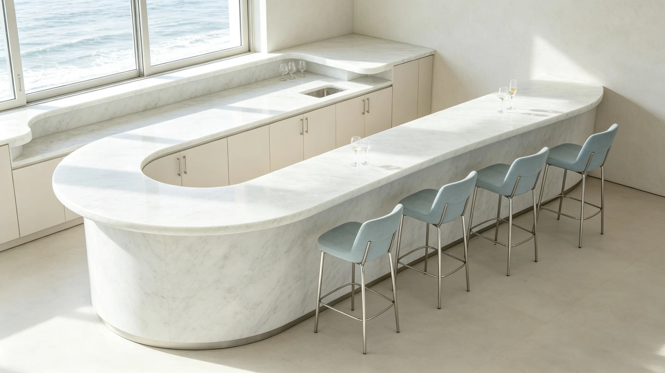 Valentino Zucchi Stones Marble Bar