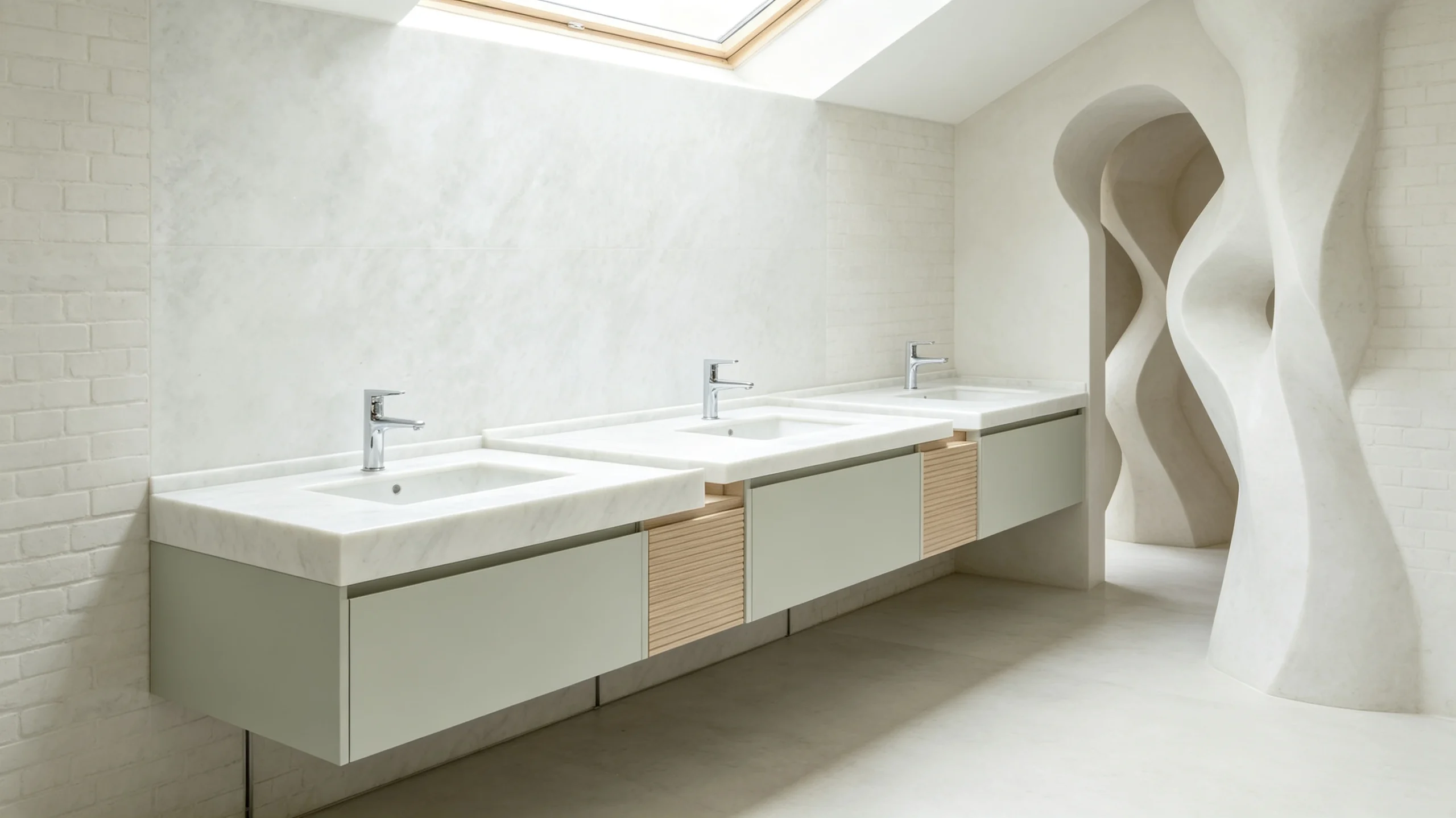 Valentino Zucchi Stones Marble Wash Station