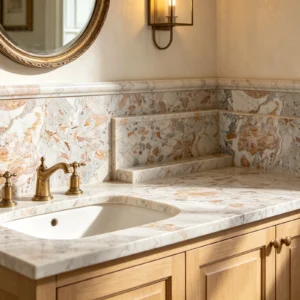 Сeppo Di Vagli Rq Marble Bathroom Backsplash