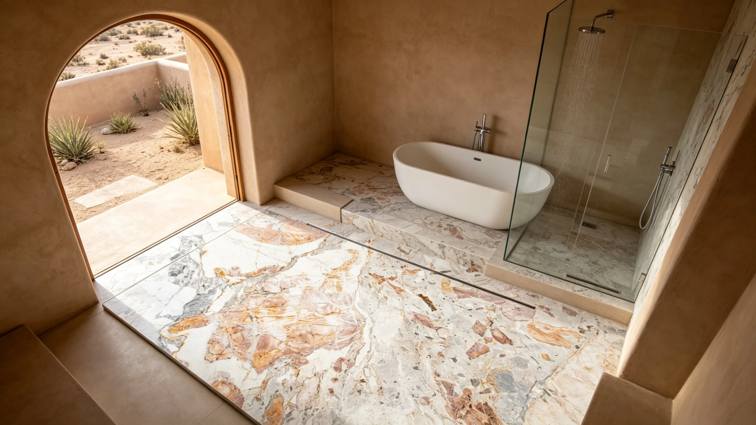Сeppo Di Vagli Rq Marble Bathroom Floor